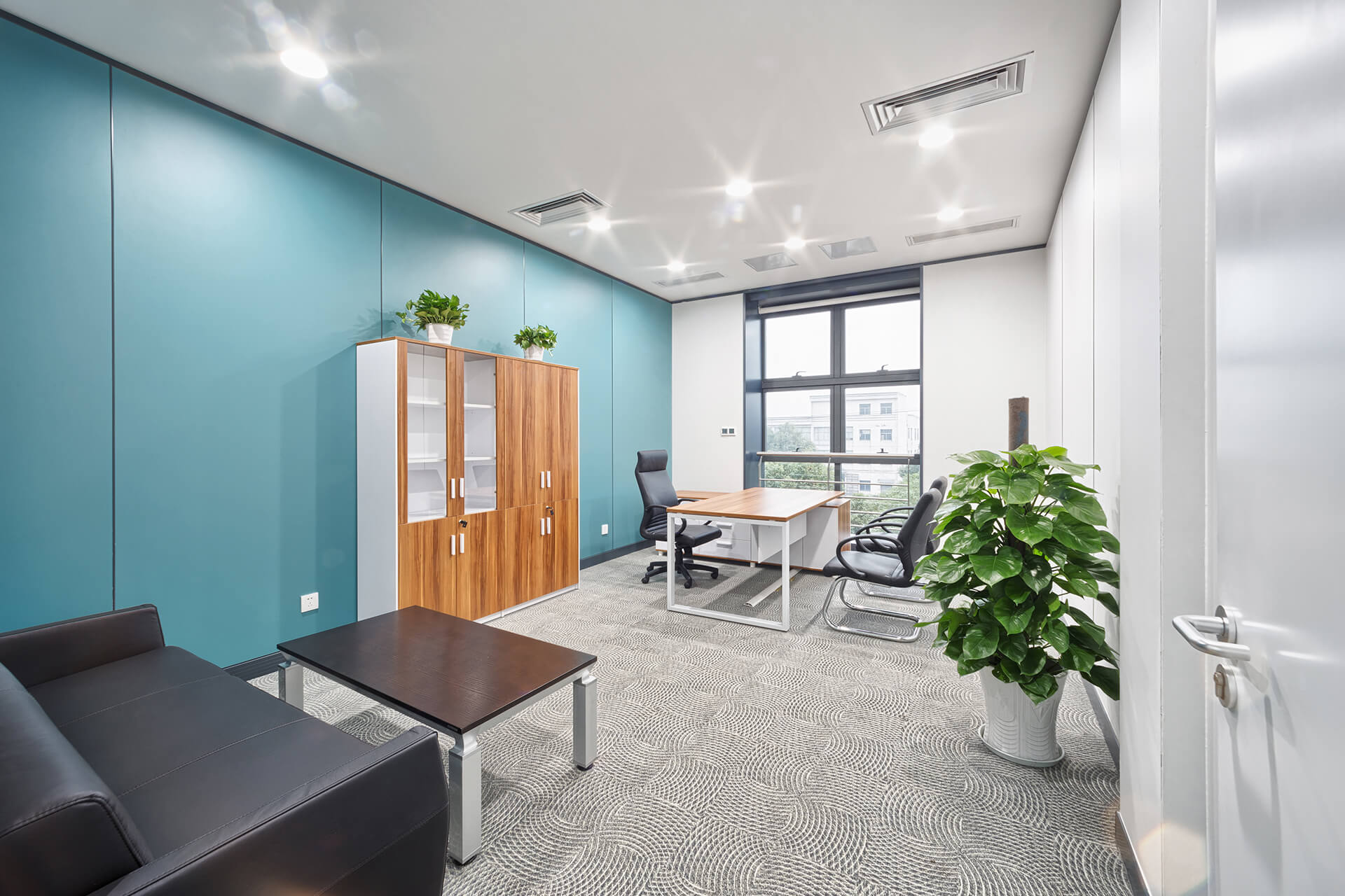 Feature-Wall-&-Joinery-in-an-Office-Fitout